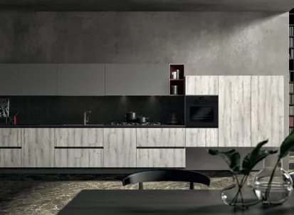 Cucina Moderna lineare Astro 04 di Essebi
