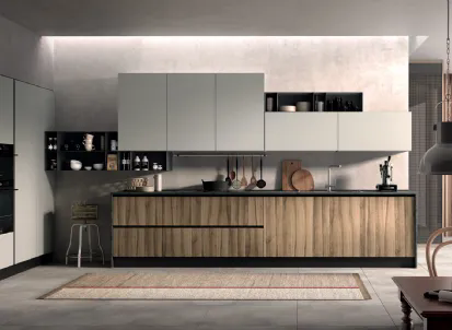 Cucina Moderna ad angolo Astro 07 di Essebi
