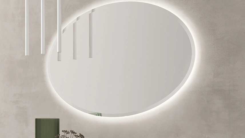 Specchiera Ovale di Maronese