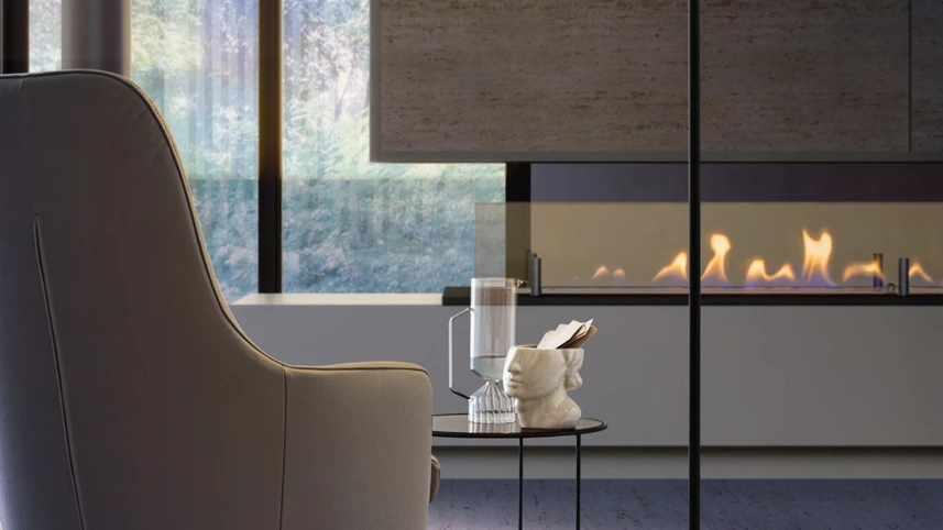 Lampada da terra in metallo laccato Beacon di Le Comfort