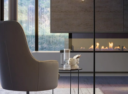 Lampada da terra in metallo laccato Beacon di Le Comfort