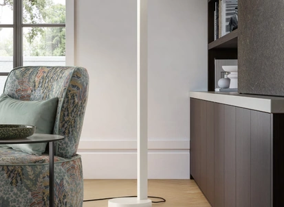 Lampada da terra in metallo laccato Ela di Le Comfort