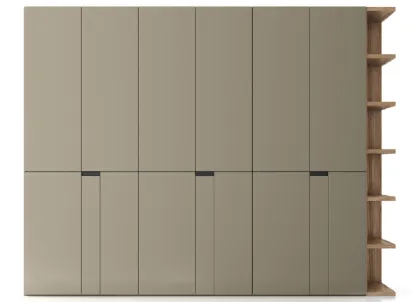Armadio laccato opaco Master Battente 02 di SantaLucia