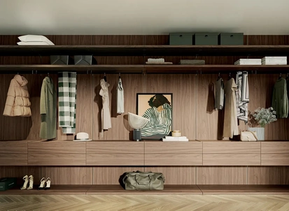 Cabina Armadio Rack System di Dielle Modus