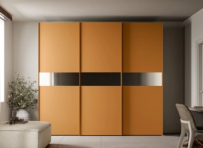 Armadio con ante scorrevoli Tris 01 di SantaLucia