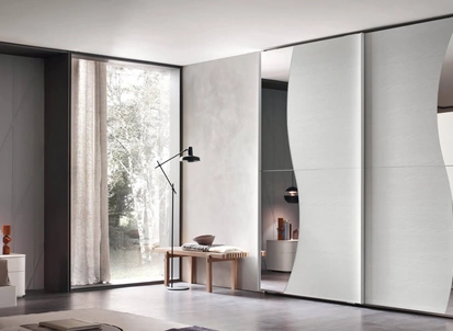 Armadio con anta scorrevole Twist di Maronese