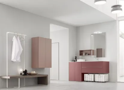 Mobile Bagno da lavanderia laccato opaco I-WASH 03 di Arcom