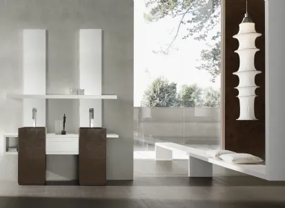 Lavabo monolite Cubo di Arcom