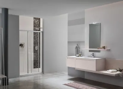 Mobile da Bagno sospeso laccato opaco Rush 27 di Arcom