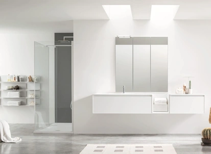 Mobile da Bagno sospeso Shape 36 di Arcom