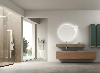 Mobile da Bagno sospeso Shape 37 di Arcom