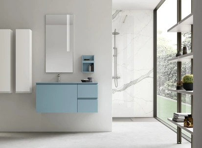 Mobile da Bagno sospeso Virgola 06 di Arcom