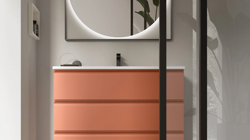 Mobile da Bagno a terra Virgola 07 di Arcom