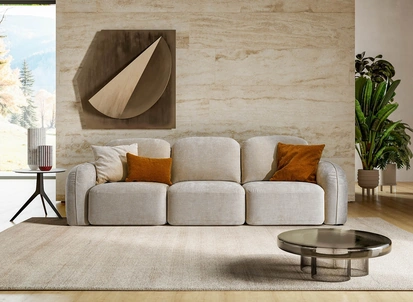 Divano lineare con sedute allungabili Susa di Le Comfort