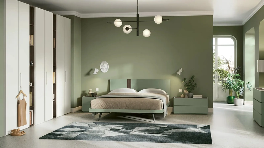 Letto Afrodite con testiera di Dielle Modus