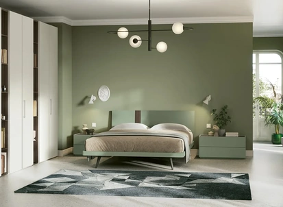 Letto Afrodite con testiera di Dielle Modus