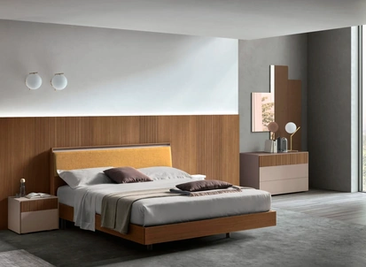 Letto con testiera Aida di Maronese