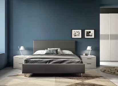 Letto in ecopelle Bora di SantaLucia
