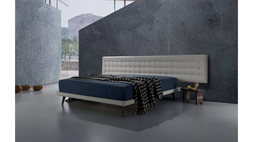 Letto in vellutino Twist Lersa 290 di Excò