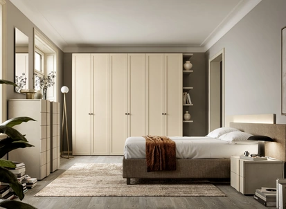 Letto con testiera a due pannelli Mari di SantaLucia