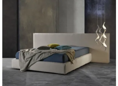 Letto semplice ed elegante con contenitore Milo Ring 28 di Excò