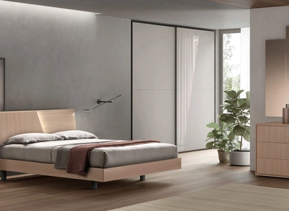 Letto Slide con testiera di Maronese