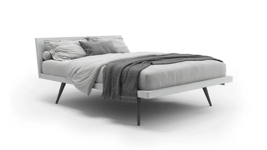 Letto matrimoniale con testiera Time di Dielle Modus
