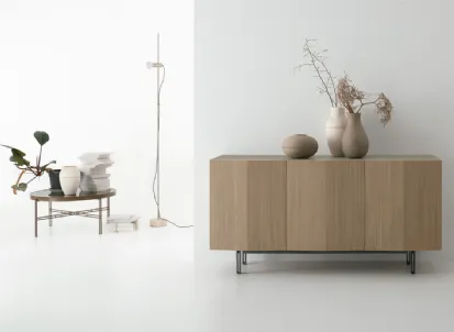 Madia Demetra 180 in laminato effetto legno di Target Point