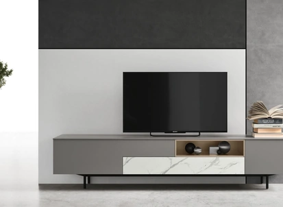 Mobile Porta Tv con piedini sm 2365 di Maronese