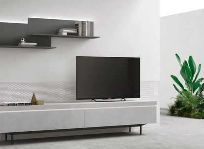 Mobile Porta Tv con piedini sm2354 di Maronese