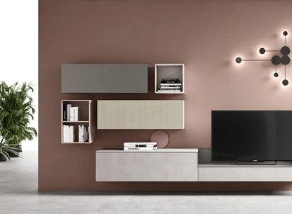 Mobile Porta Tv sospeso sm2371 di Maronese