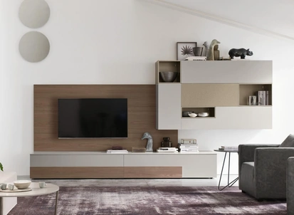 Parete Attrezzata Seta Comp SA2207 di Maronese