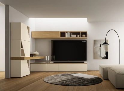 Parete Attrezzata Pratico PTG419 di SantaLucia