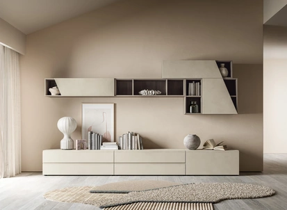 Parete Attrezzata Pratico PTG421 di SantaLucia