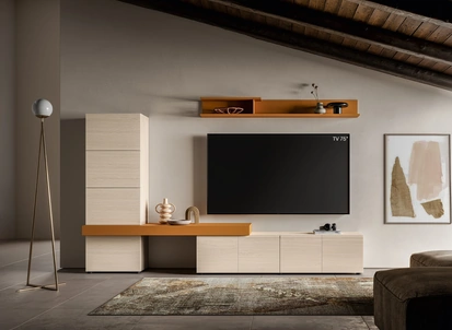 Parete Attrezzata Pratico PTG442 di SantaLucia