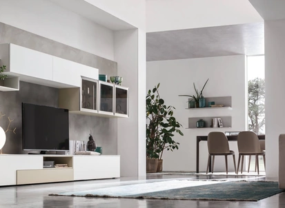 Parete Attrezzata Seta Comp SA2201 di Maronese