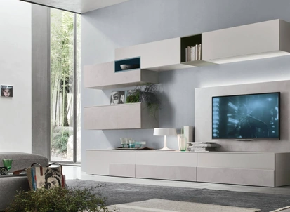 Parete Attrezzata Seta Comp SA2213 di Maronese