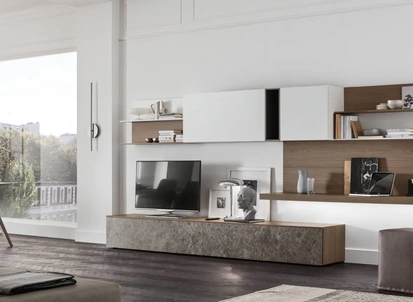 Parete Attrezzata Seta Comp SA2230 di Maronese