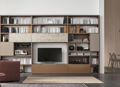 Parete Attrezzata Sistema Spalla Comp SA2210 di Maronese