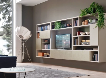 Parete Attrezzata sospesa Sistema Spalla Comp SA2220 di Maronese