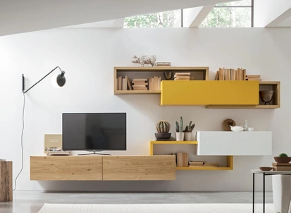 Parete Attrezzata Unix Comp SU2105 di Maronese