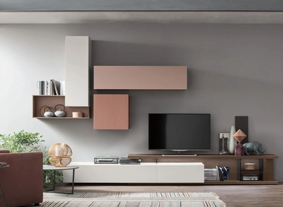 Parete Attrezzata Unix Comp SU2202 di Maronese