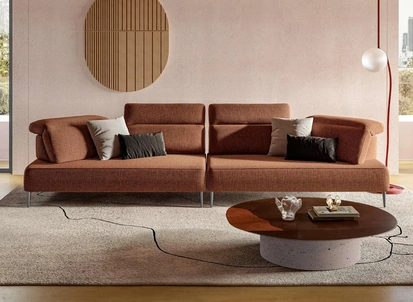 Divano lineare Asso di Le Comfort