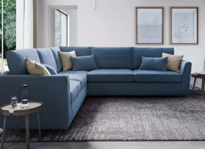 Divano in tessuto ad angolo Lola di Le Comfort