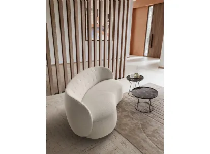 Divano lineare Moby Loveseat in tessuto di Le Comfort