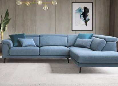 Divano in tessuto ad angolo Norton di Le Comfort