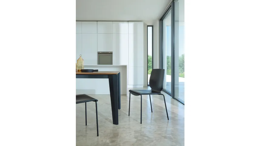 Sedia in legno Shell S149 di Friulsedie