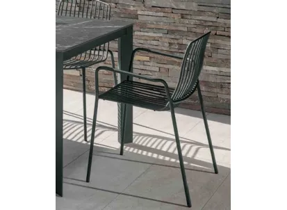 Sedia in metallo Jasmine di Altacom