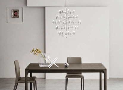 Tavolo allungabile Delta in frassino di Maronese