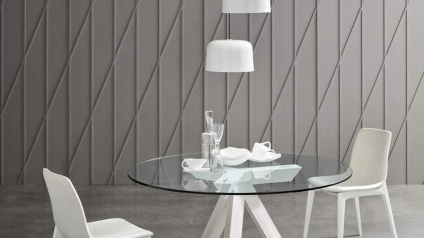 Tavolo rotondo Run di Maronese